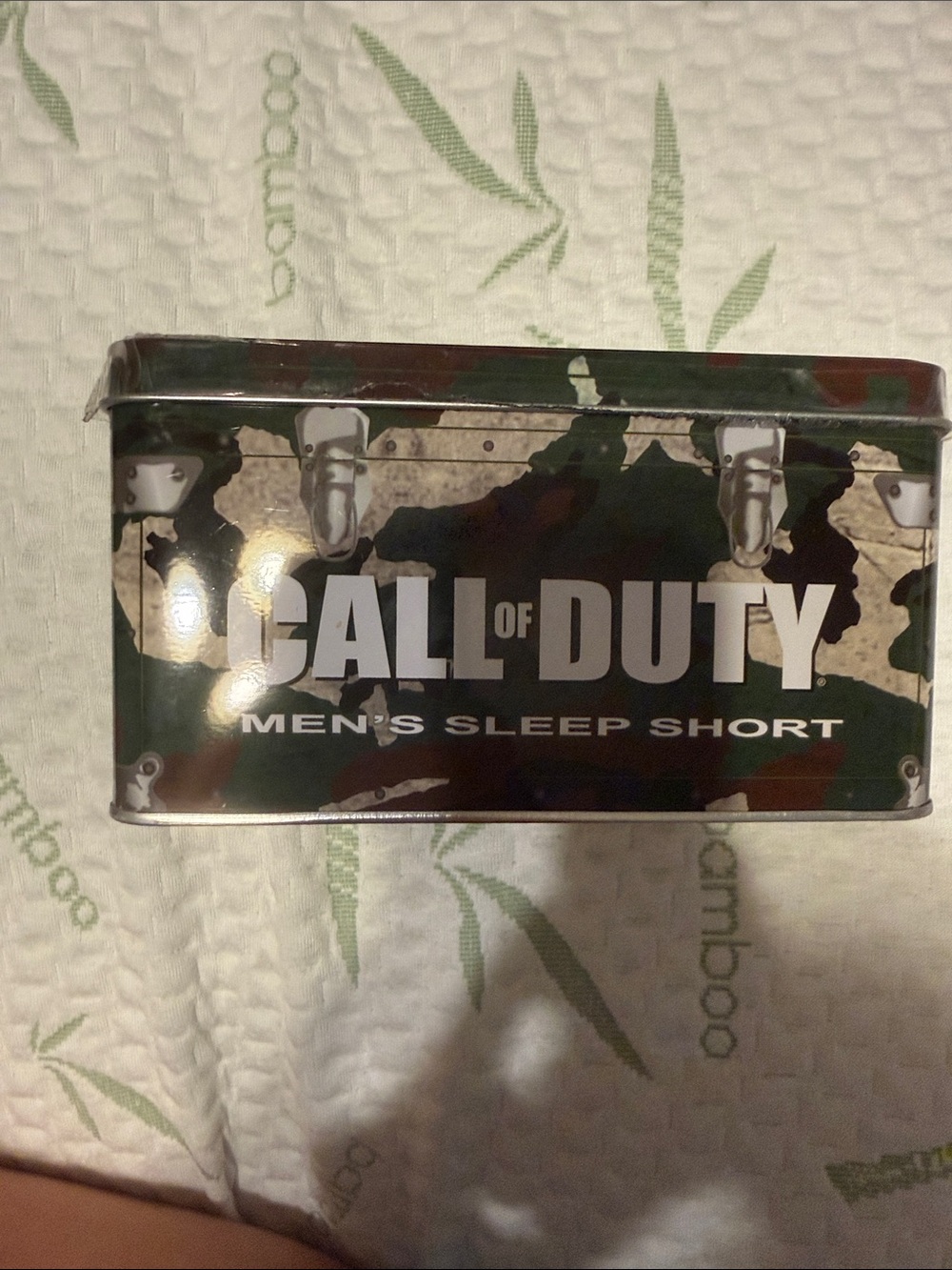 Call of Duty Men's Sleep Shorts - Green Camouflage